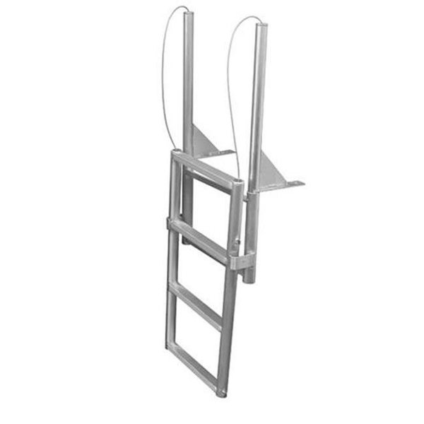 Jif Marine JIF Marine EFL4 4 Step Folding Dock Lift Ladder EFL4